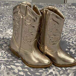 Tucker + Tate Shiny Gold Kids Boots
